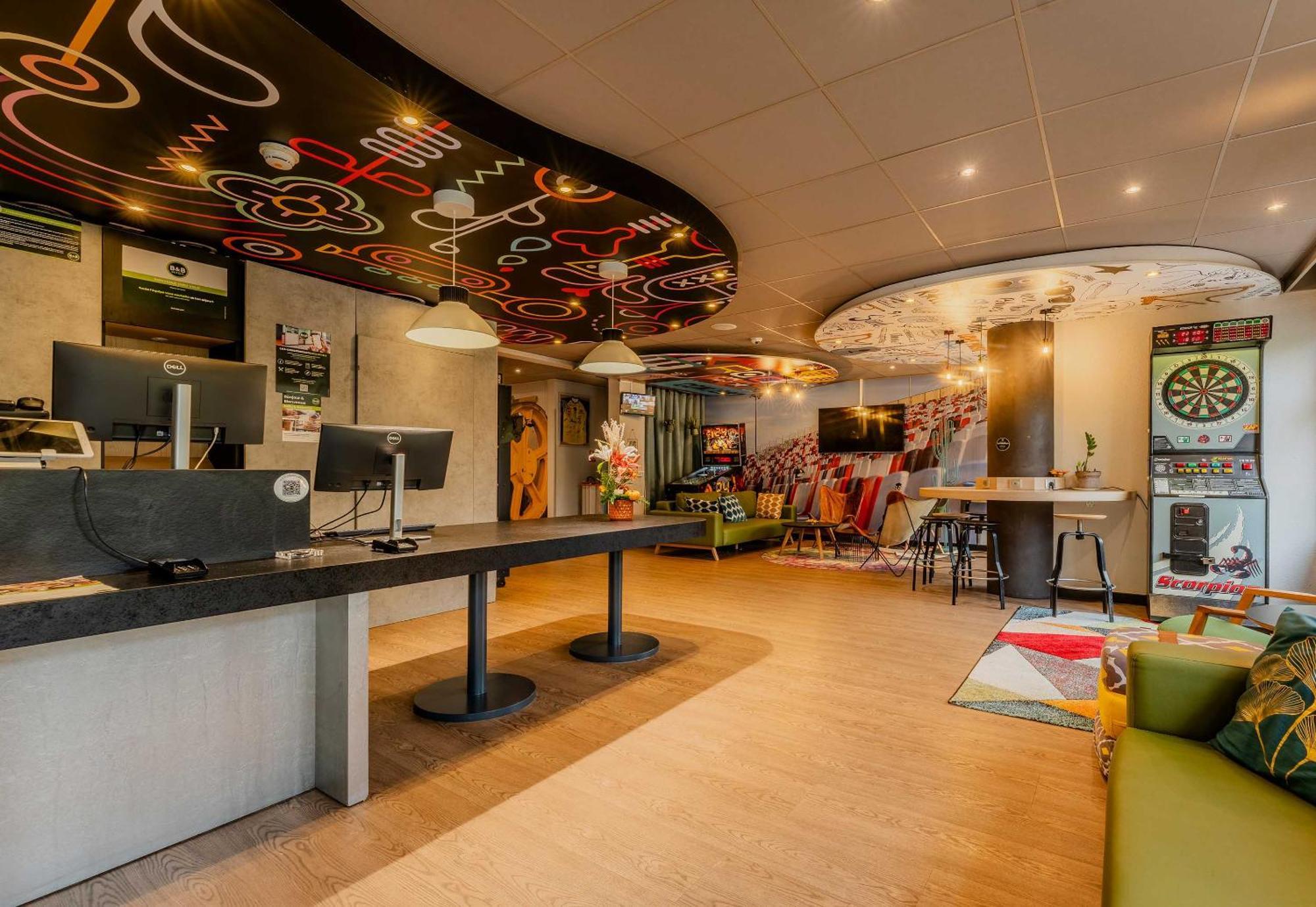 B&B Hotel Lille Villeneuve D'Ascq Grand Stade Eksteriør billede